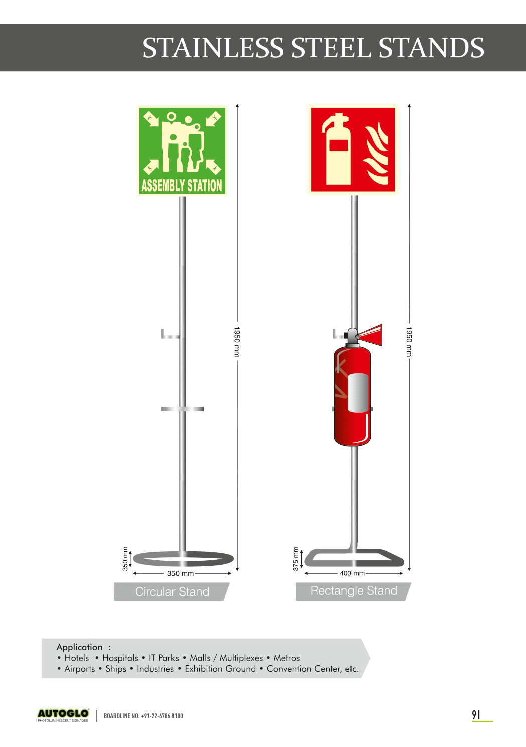 Stainless Steel Stands catalog page 1