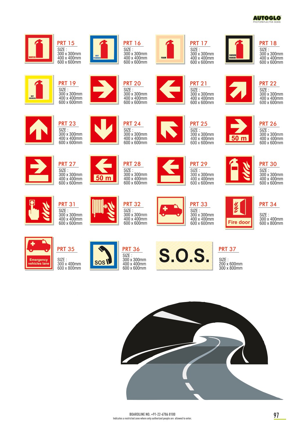 Photoreflective Signs catalog page 5