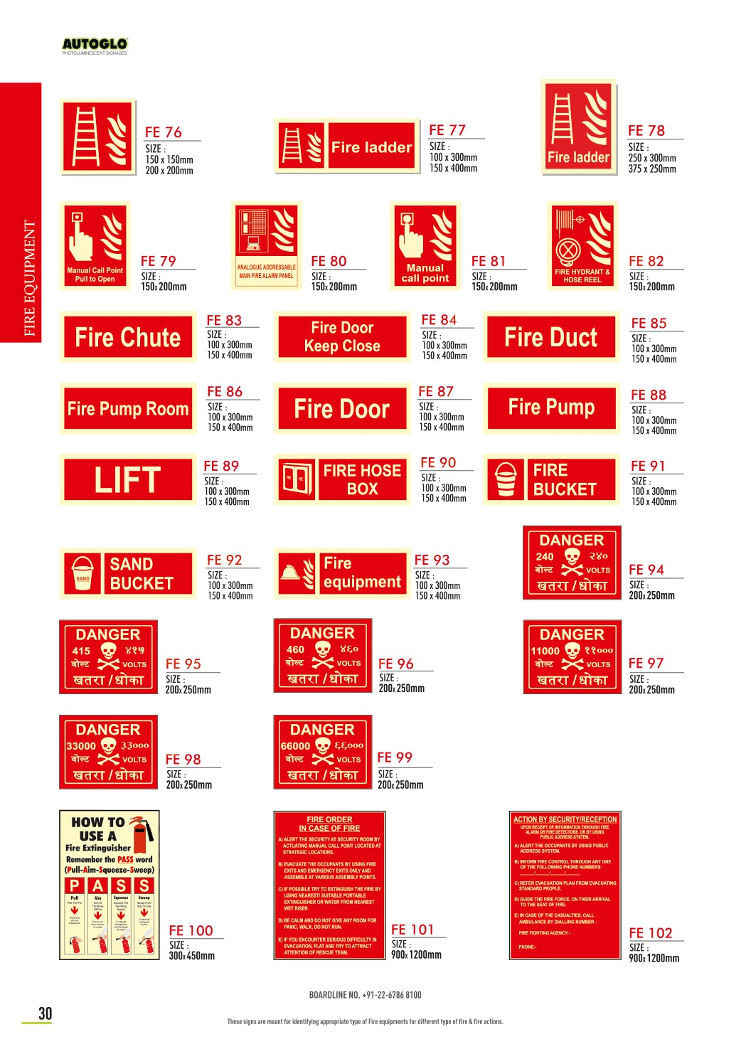 Fire Equipment catalog page 6