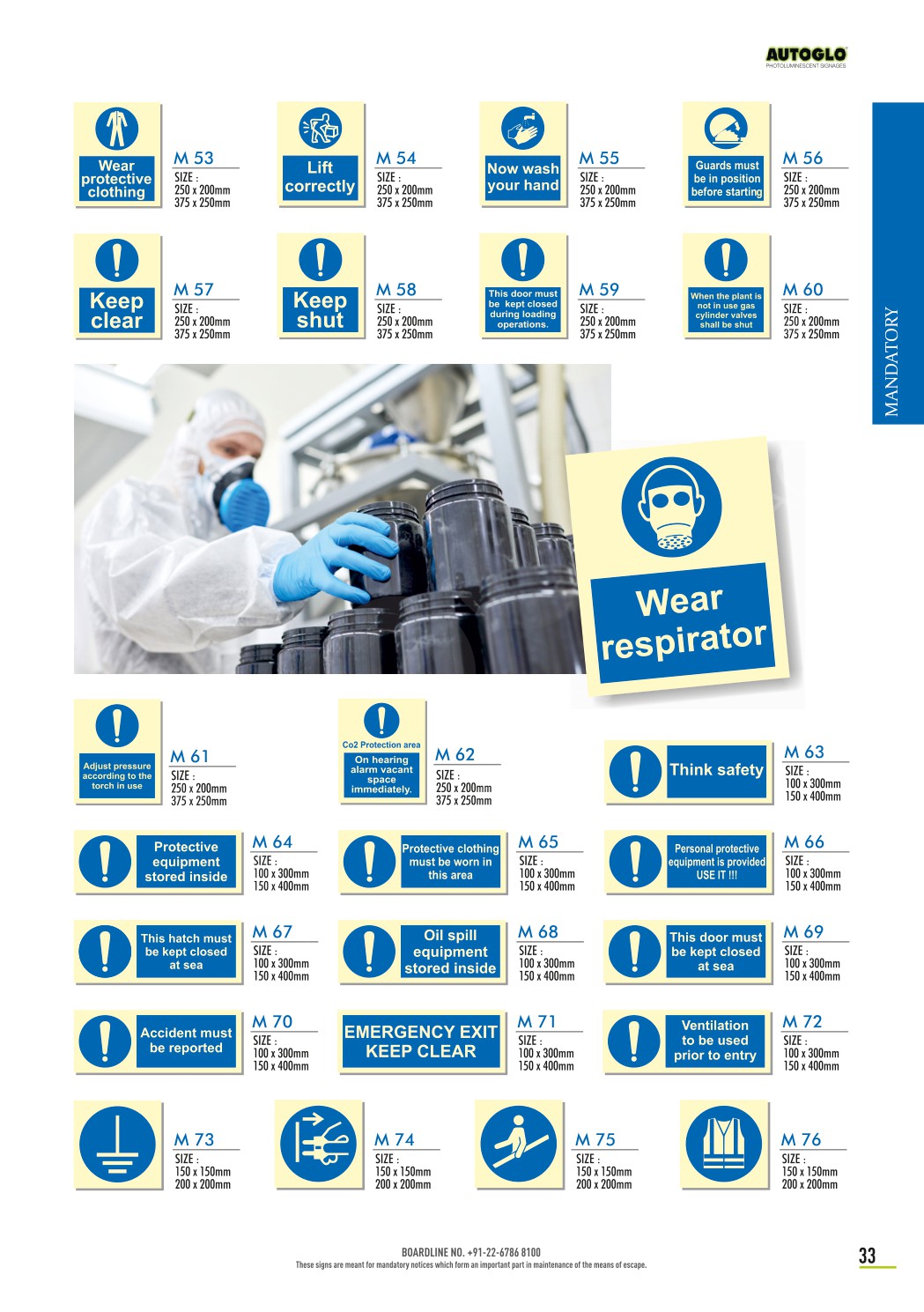 Mandatory catalog page 3