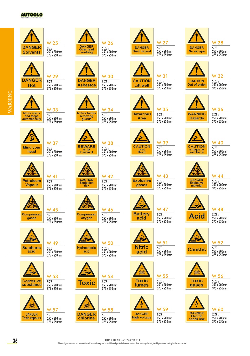 Warning catalog page 2