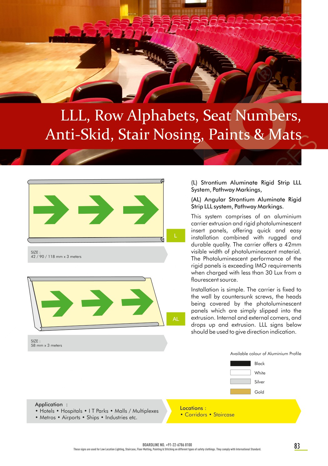 Low Location Lighting (LLL) catalog page 1