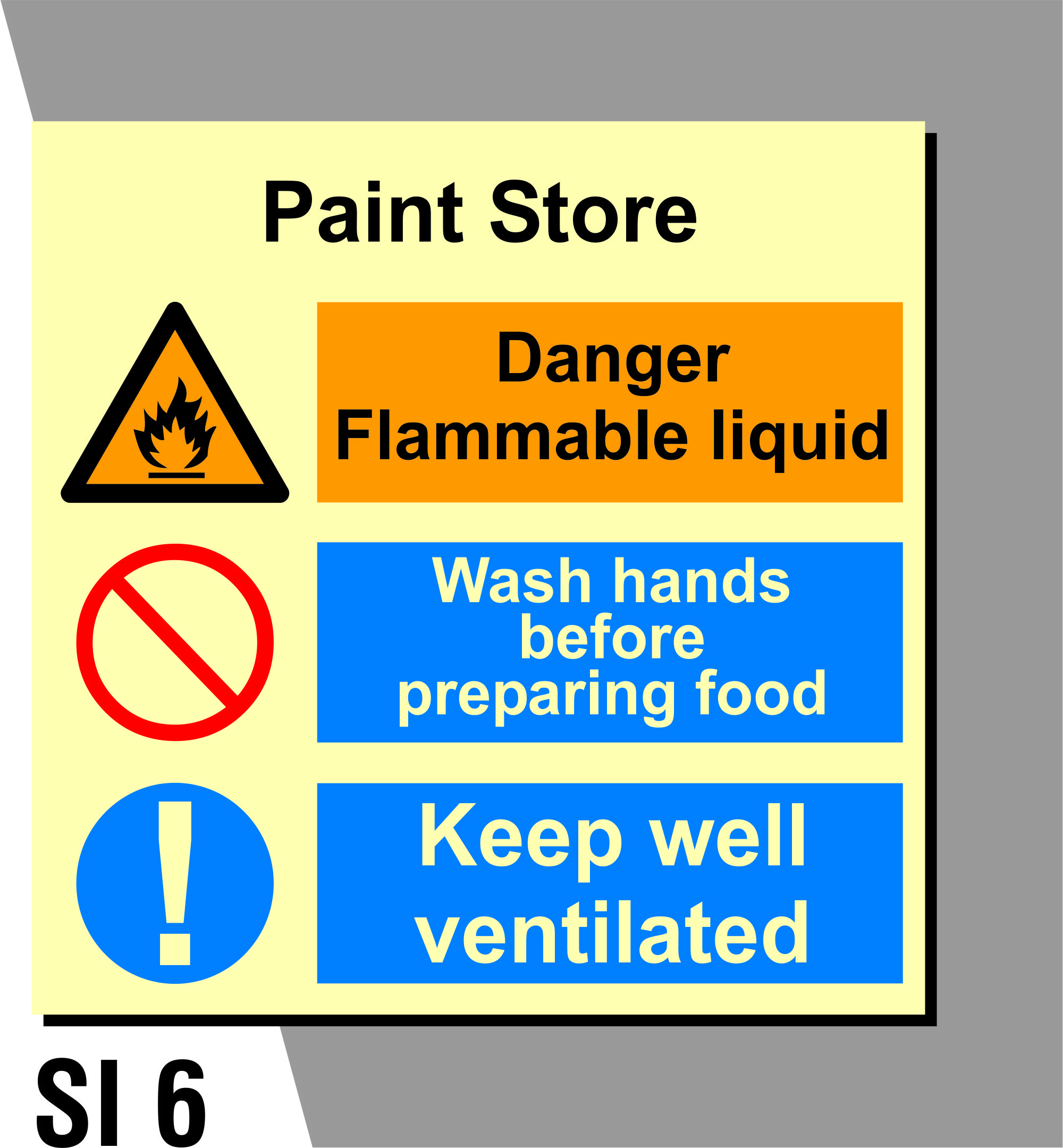 Space Identification Signage SI 6