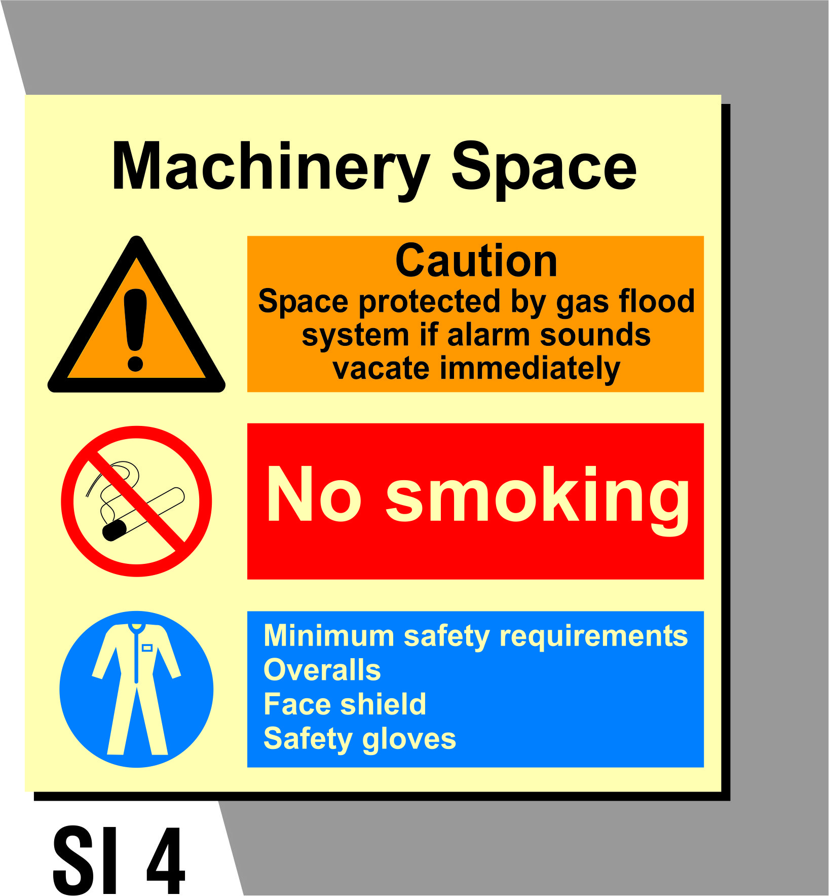 Space Identification Signage SI 4